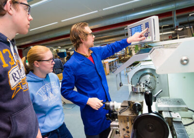 instructies verspanen Universiteit Twente Enschede