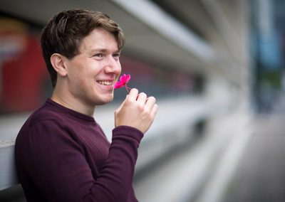 portret Leon Smook wetenschapper Universiteit Twente Enschede