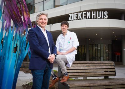 duoportret van apothekers ziekenhuis MST